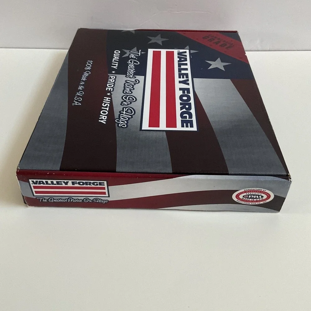 Valley Forge Perma-Nyl American Flag 3' x 5' Sewn Outdoor 100% Nylon 35211000-LK